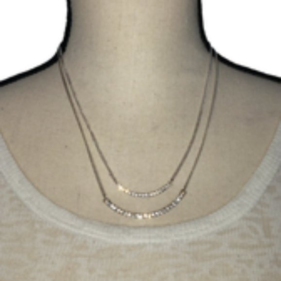 NEW Two-Tier Necklace - Picture 2 of 3